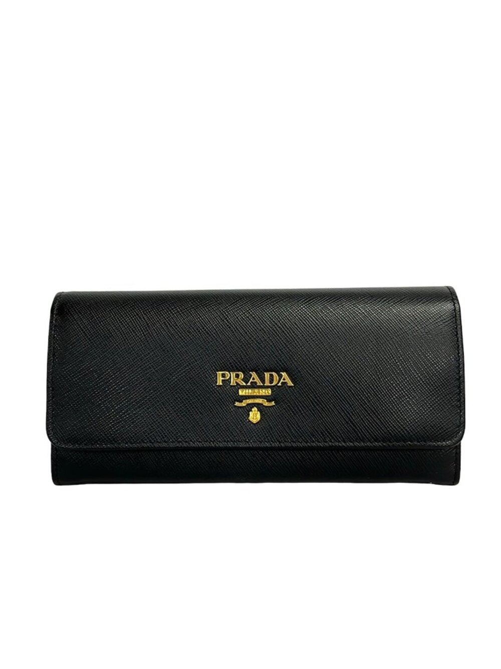Prada Wallet Black Leather - Picture 1 of 7